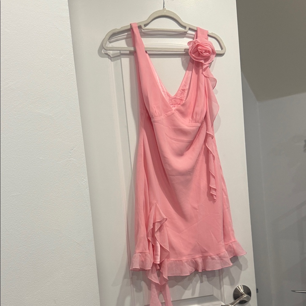 White Fox Boutique Pink Mini Dress